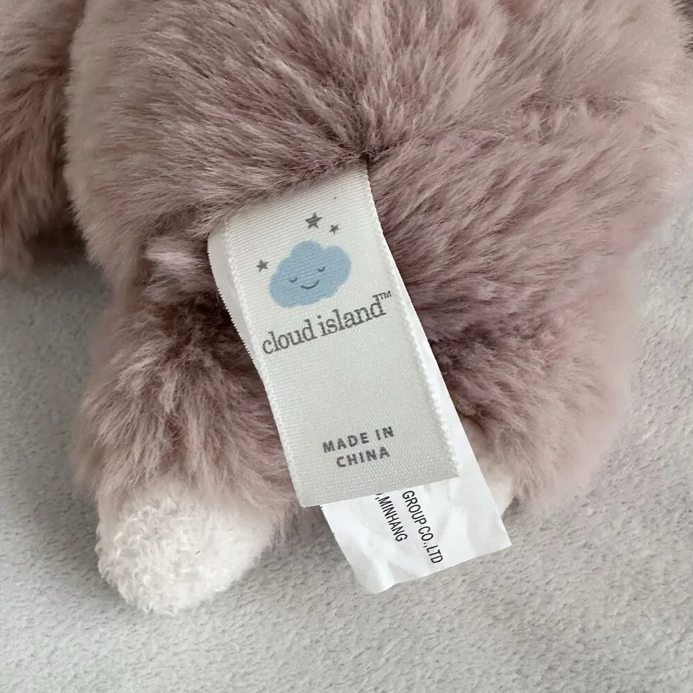 Cloud Island Plush Sloth Rattle Stuffed Animal Baby 7” Mini Small Stuffed Toy